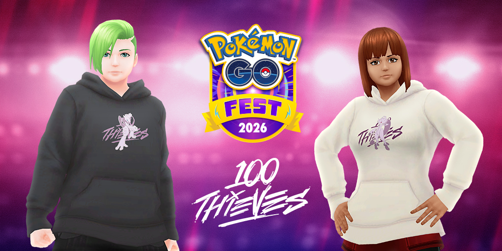 Pokémon GO Fest 2026 and 100 Thieves team up for an exclusive